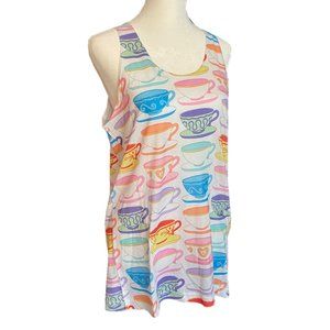 Disney Teacups Printed Tank